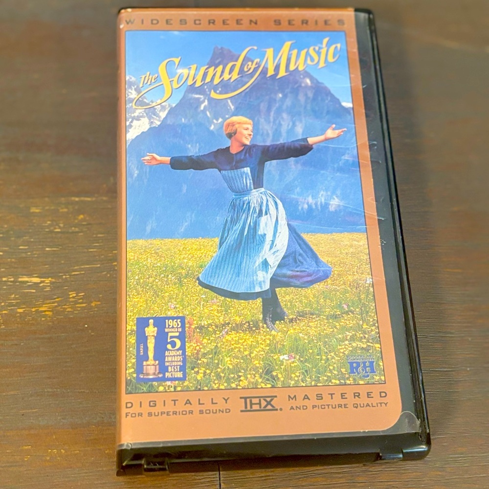 The Sound of Music VHS – Fox Video Theatrical Format – Classic Musical!